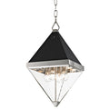 Coltrane 4 Light Pendant Light - Polished Nickel