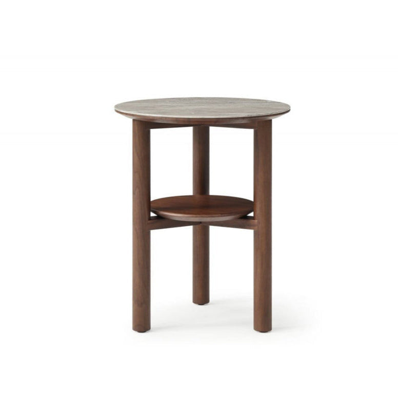 Willow Bedside Table - Tobacco Walnut