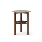 Willow Bedside Table - Tobacco Walnut