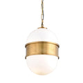 Broomley 2 Light Pendant Light - Vintage Brass