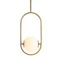 Everley 1 Light Pendant Light - Vintage Brass