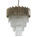 Penny Large Chandelier - Silver