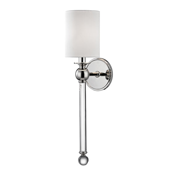Gordon 1 Light Wall Sconce - Polished Nickel
