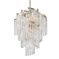 Mont Blanc 9 Light Chandelier - Silver Leaf