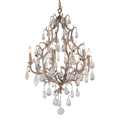 Amadeus 6 Light Chandelier - Hand-Worked Iron