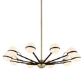 Ace 10 Light Chandelier - Hand-Worked Iron