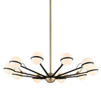 Ace 10 Light Chandelier - Hand-Worked Iron
