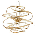 Calligraphy Medium Pendant Light - Gold Leaf