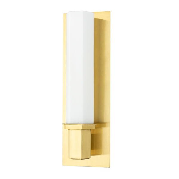 Walton 1 Light Bath Bracket - Aged Brass
