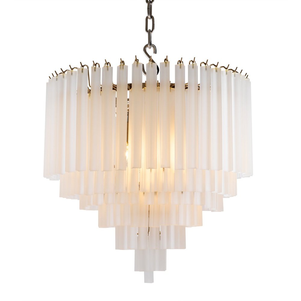 Nova Chandelier - Frosted Glass