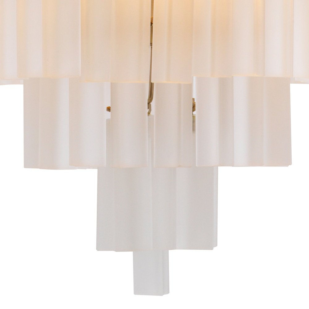 Nova Chandelier - Frosted Glass