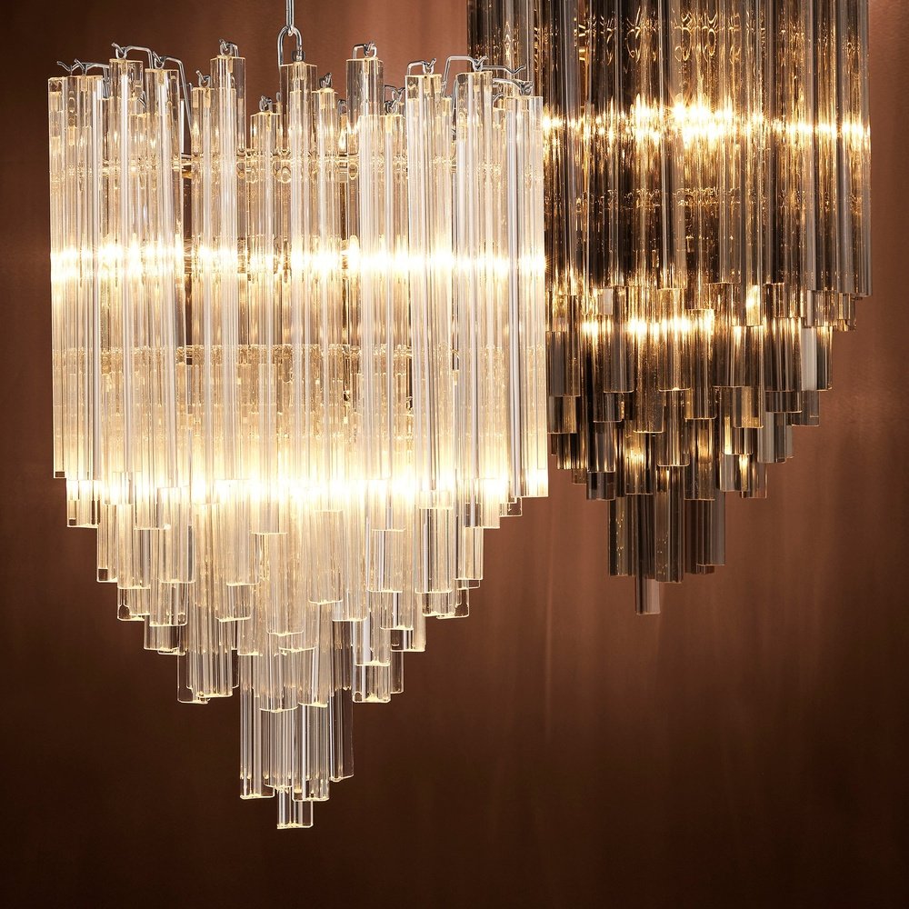 Chandelier Salerno - Clear Glass