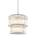Pasadena Chandelier - Nickel Finish