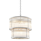 Pasadena Chandelier - Nickel Finish