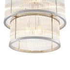 Pasadena Chandelier - Nickel Finish