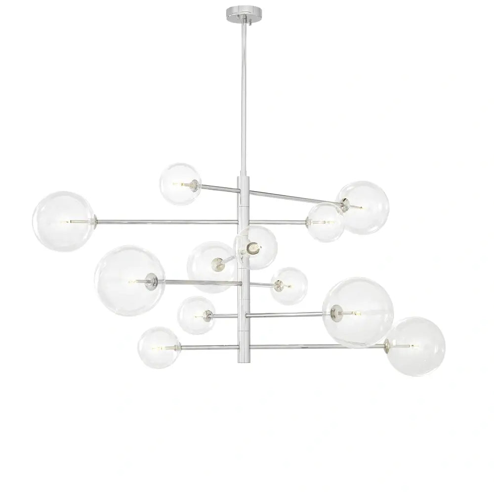Argento Chandelier - Nickel Finish
