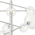 Argento Chandelier - Nickel Finish