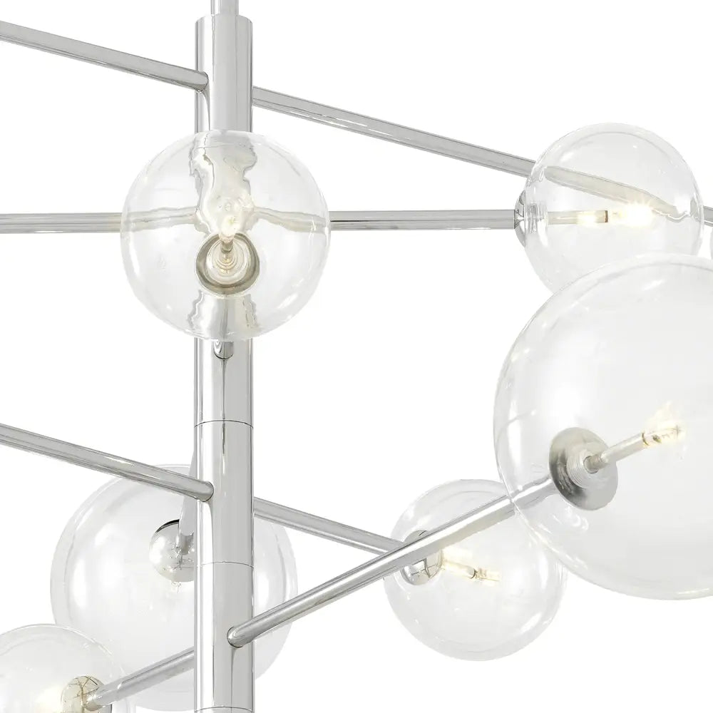 Argento Chandelier - Nickel Finish