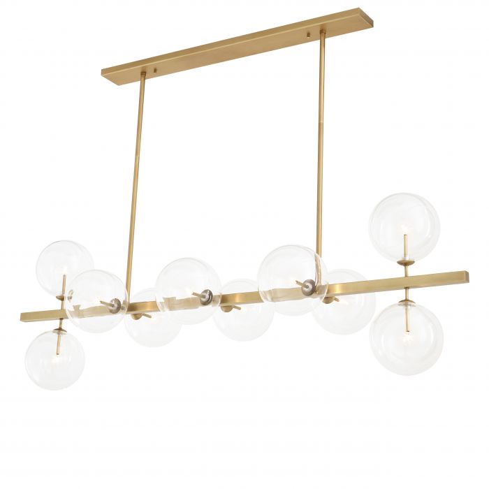 Largo Chandelier - Antique Brass Finish