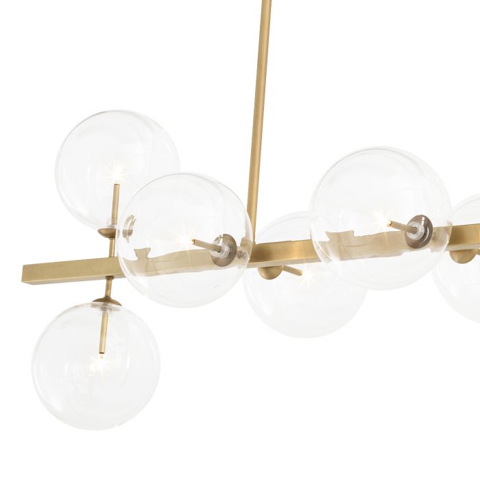 Largo Chandelier - Antique Brass Finish