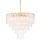 Riveria Chandelier - Gold Finish