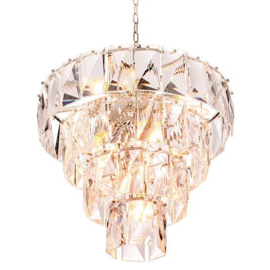 Amazone Chandelier - Nickel Finish