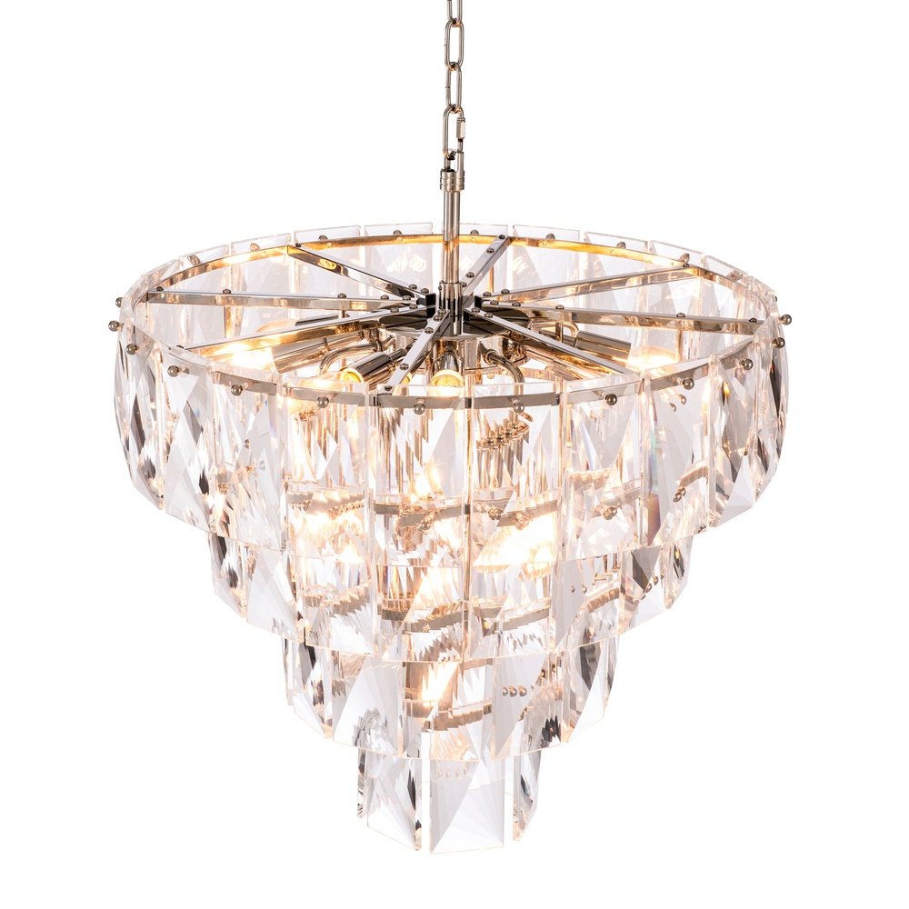 Amazone Chandelier - Nickel Finish