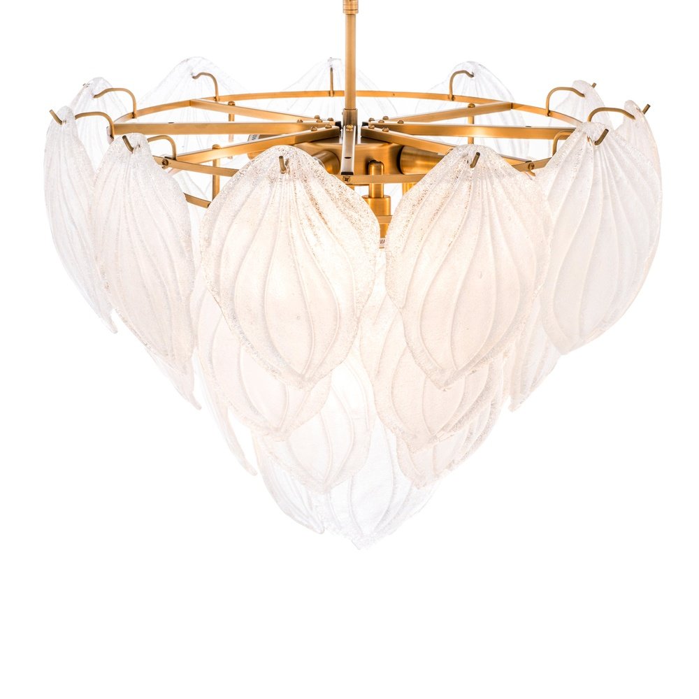 Novida Chandelier - Antique Brass Finish