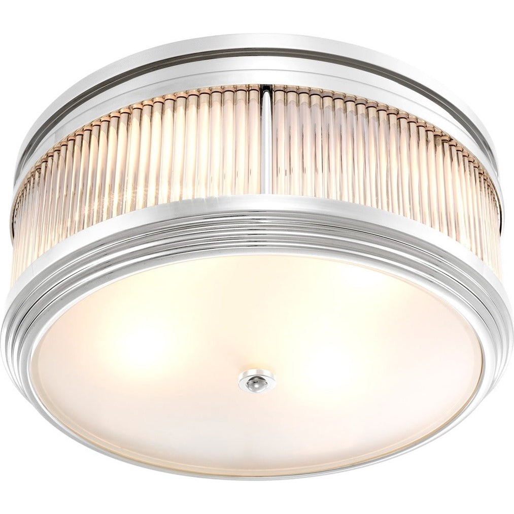 Rousseau Ceiling Lamp - Nickel Finish
