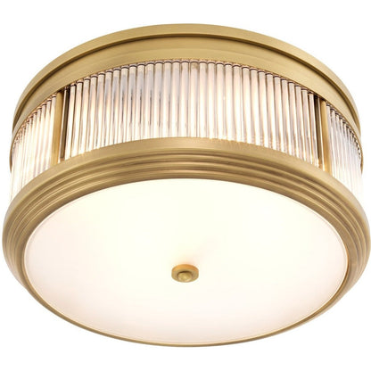 Rousseau Ceiling Lamp - Antique Brass Finish