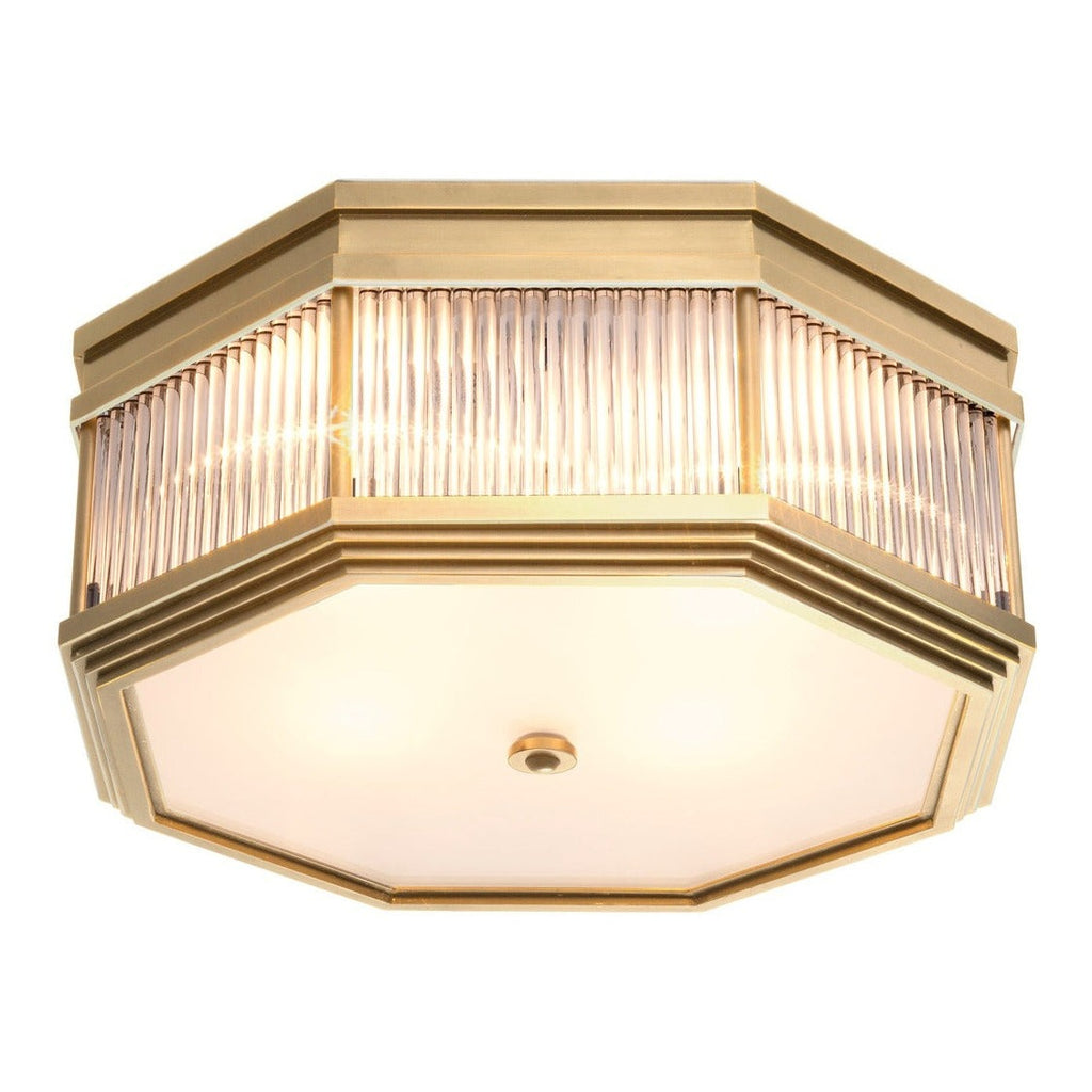 Bagatelle Ceiling Lamp - Antique Brass Finish