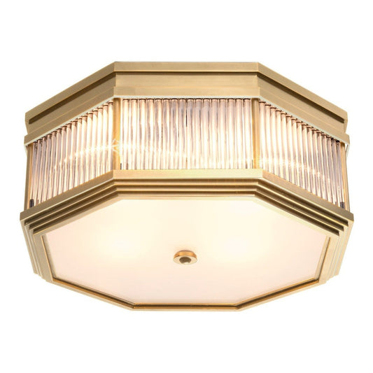 Bagatelle Ceiling Lamp - Antique Brass Finish