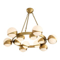 Piazetta Chandelier - Antique Brass Finish