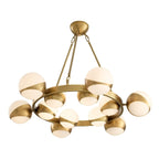 Piazetta Chandelier - Antique Brass Finish