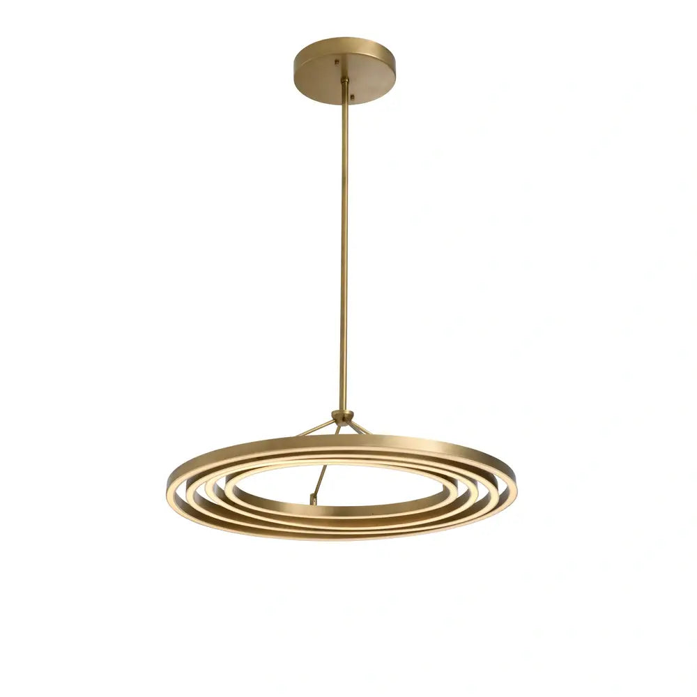 Cassini Chandelier - Antique Brass Finish