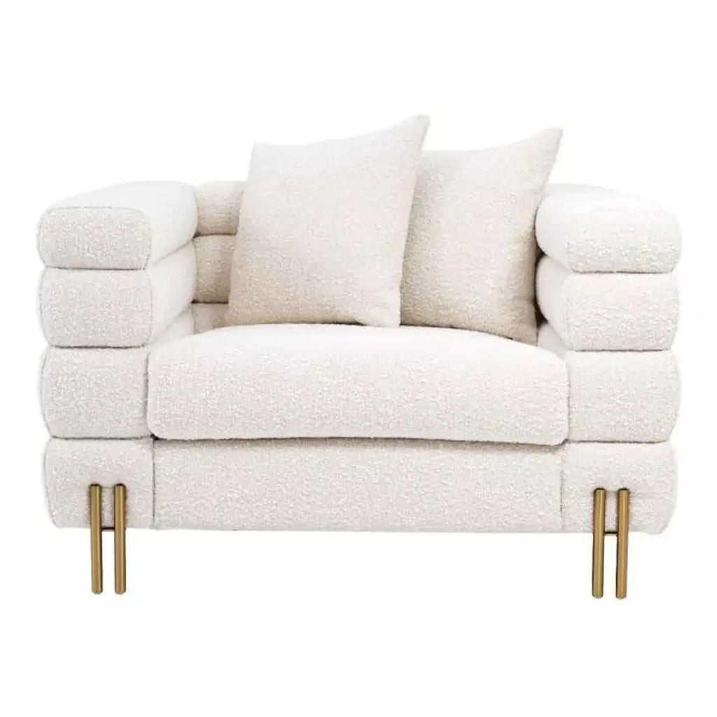 York Armchair - Boucle Cream