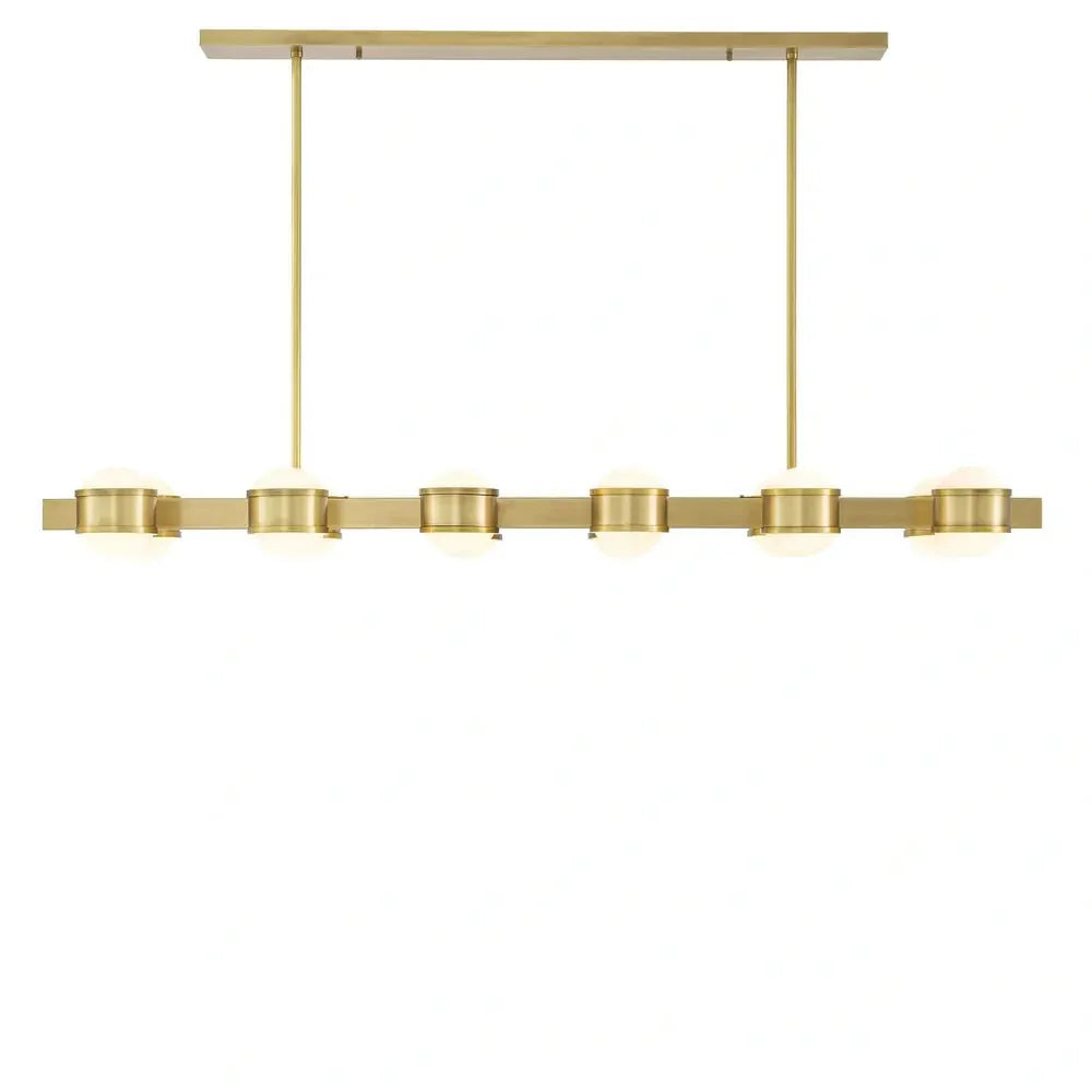 Aldo Chandelier - Antique Brass Finish