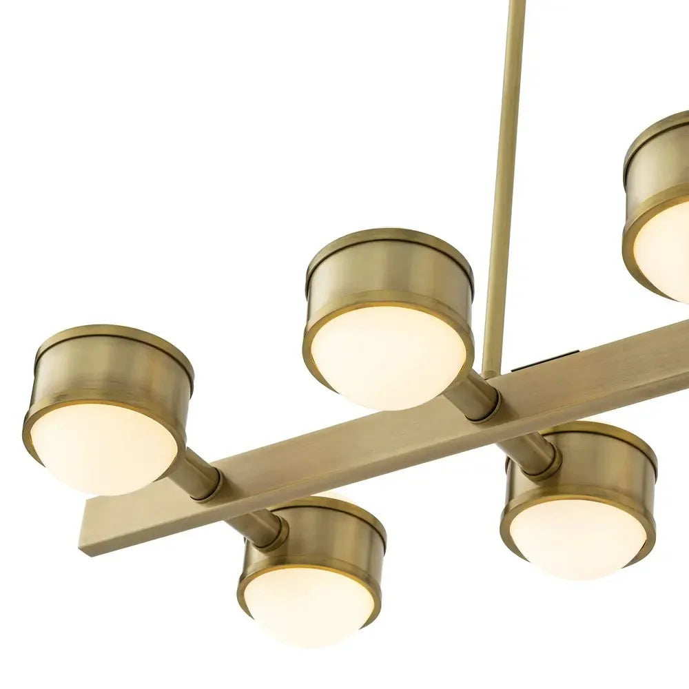 Aldo Chandelier - Antique Brass Finish