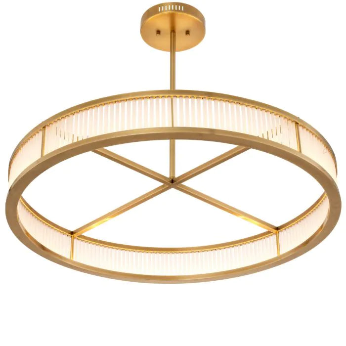 Thibaud Large Chandelier - Antique Brass
