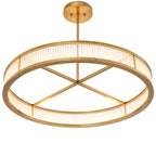 Thibaud Large Chandelier - Antique Brass