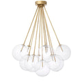 Molecule Chandelier - Antique Brass