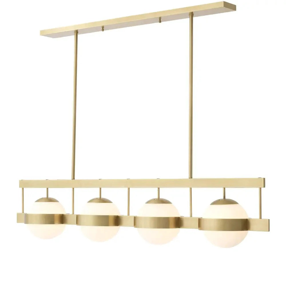 Biba Chandelier - Antique Brass Finish