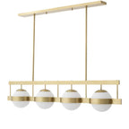 Biba Chandelier - Antique Brass Finish