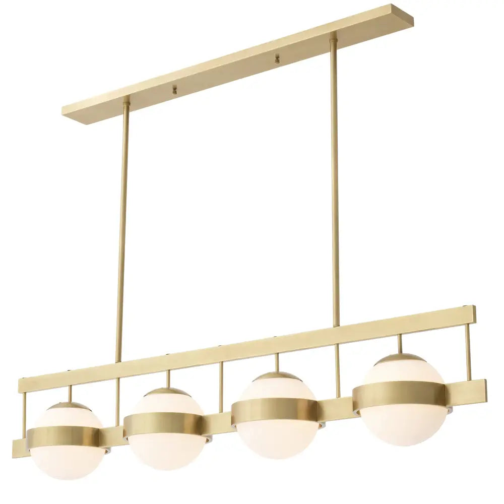 Biba Chandelier - Antique Brass Finish