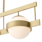 Biba Chandelier - Antique Brass Finish