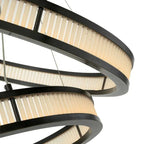 Damien Double Chandelier - Bronze