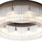 Hector Chandelier - Bronze Highlight Finish