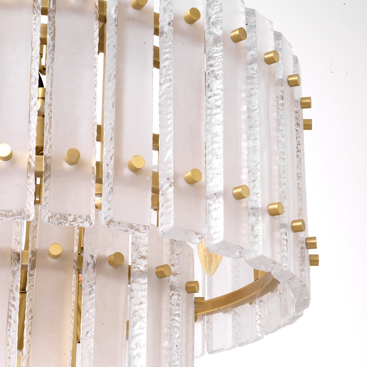 Blason Chandelier - Antique Brass