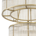 Bernardi Chandelier - Antique Brass