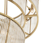 Bernardi Chandelier - Antique Brass